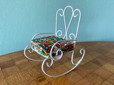 Schaukelstuhl Stuhl Bodo Hennig 60er Puppenstube Puppenhaus 1:12 dollhouse chair