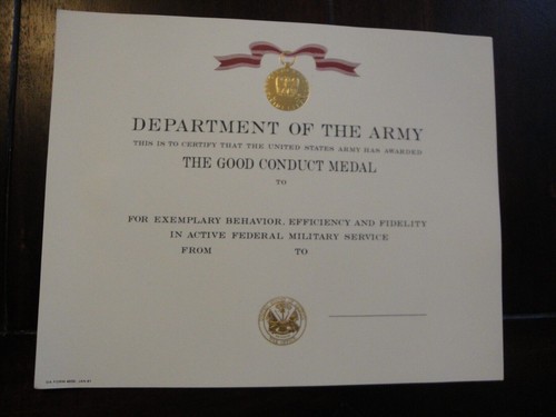 Army urkunde verleihung - us,