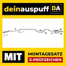 Auspuffanlage für Opel