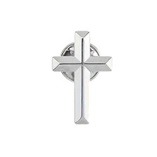 Kreuz Anstecker Pin Jesus Christus Anstecknadel Cross God Button Christ Gott