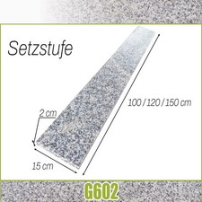 Granit Treppenstufe Tritt- und