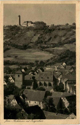 Jena fuchsturm mit ziegenhain - jena,,