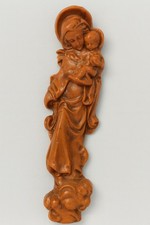 Vintage Wachsfigur Madonna mit