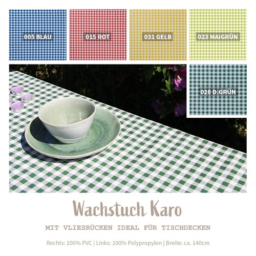 Wachstuch tischdecken stoff - wachstuch,