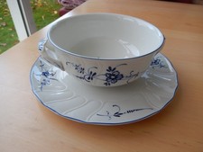 2 Suppentassen mit Unterteller von Villeroy und Boch Serie "Alt Luxemburg"