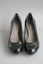 Tamaris schwarze Lackpumps