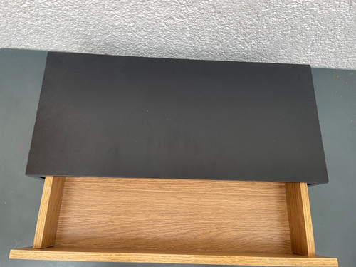 Wand schublade regal holz - , 50