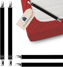 4 Stück Bettlaken Clips