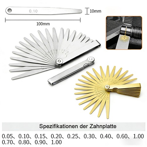 Fühlerlehre blatt - 13-32,