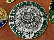 13. Badge Plakette Kühlergrill ADAC Sternfahrt Emailschild Oldtimer Vintage 1961