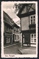 Ansichtskarte Dessau, Straßeneck Kreuzgasse 