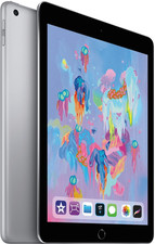 Apple iPad 6 9.7 32GB Spacegrau LTE Tablet - GEBRAUCHT - SIEHE BESCHREIBUNG