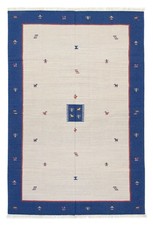 Morgenland Kelim Teppich - 300 x 200 cm - Beige