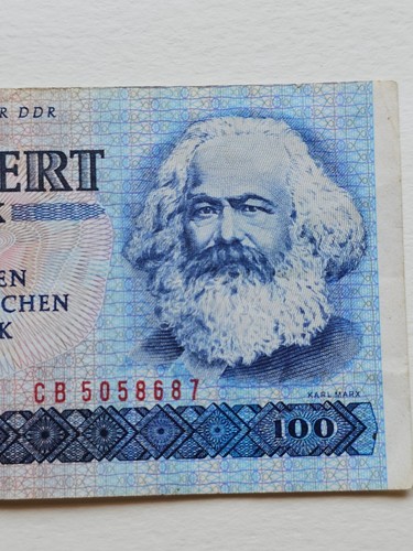 Ddr 100 mark banknote 1975 - ddr,