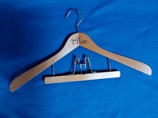 Kleiderbügel mit Klemmbügel für Hosen, Vintage, UNION MARS