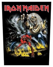 Iron maiden rückenaufnäher - -,