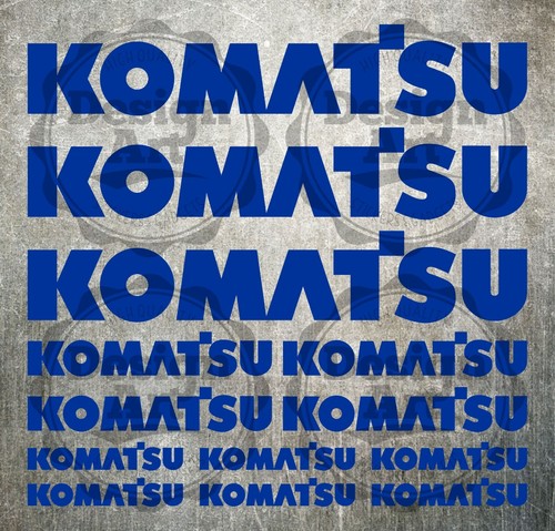 Komatsu xxl aufkleber sticker - xxl,