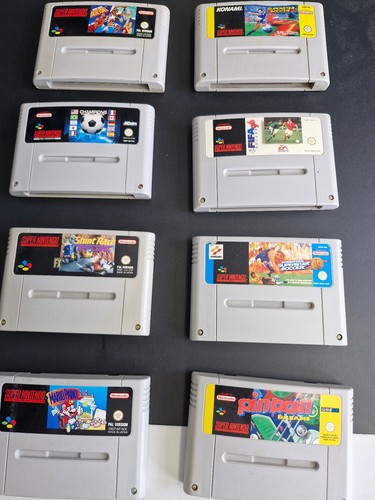 Nintendo snes spielemodule - 8, x