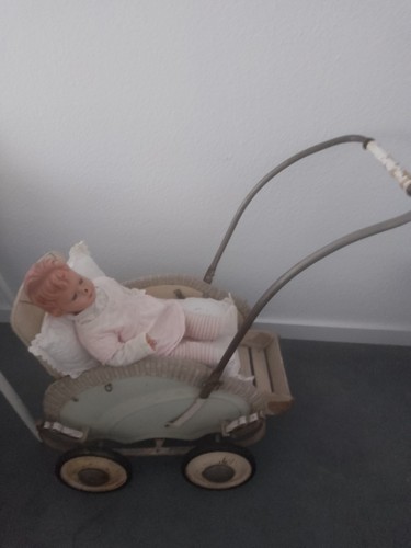 Vintage kinderwagen er - vintage, 50/60