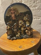 Weihnachten Krippe mit Figuren