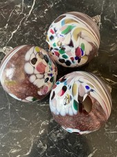 Glaskugel mundgeblasen, hochwertig, schwere Qualität, zur DEKO