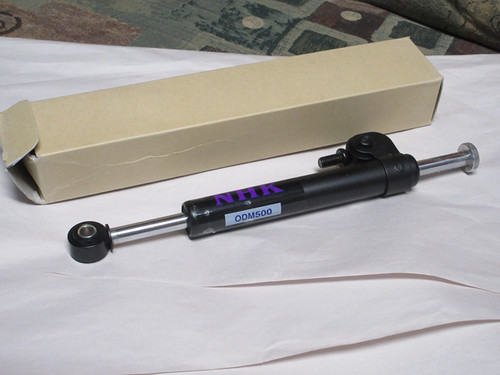 New steering damper - steering,