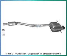 MERCEDES C-KLASSE Coupe CL203 C180 C200 C230 Kompressor Auspuffanlage