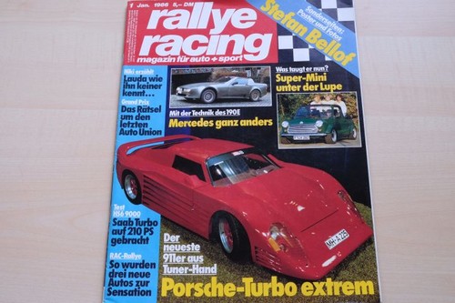 Rallye racing 1986 - 01/1986,