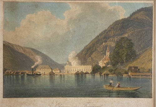 Original antiker farbiger - antiker,