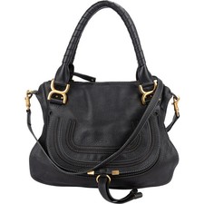 Chloé grained leather marcie - chloé,
