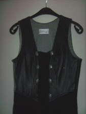 Dirndl feelings Lederoberteil Gr. 34 - neu -