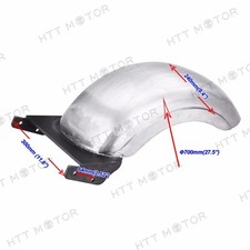 9 " Hinter Maßgefertigt FENDER Fit 180-200 Breit Reifen Strutless Harley Softail