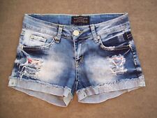 PHILIPP PLEIN ? Hotpants Jeans Shorts 1 W25/26 XS/34 TOP USED LOOK DESTROYED