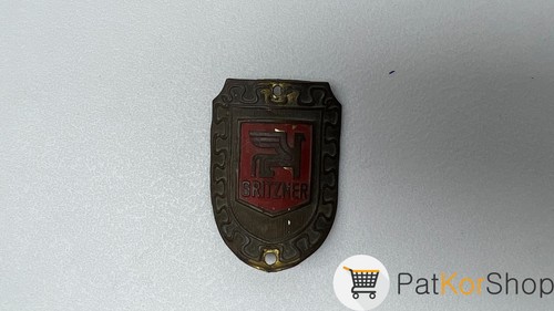 Antikes gritzner fahrradschild - antikes,