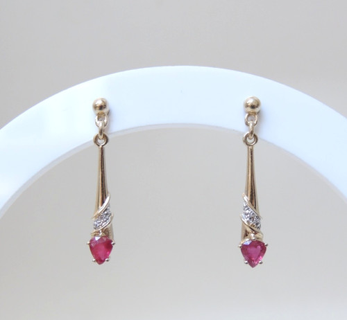 Elegante ohrringe aus - elegante, 585er