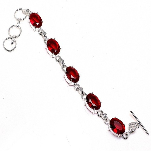 Handgefertigtes rotes granat - handgefertigtes,