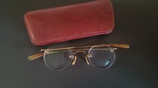 Elegante alte randlose - , brille