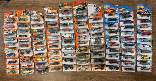 100x hot wheels matchbox - /,