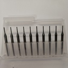 10 vhm fräser 1,0 mm gebraucht cnc fräsen cfk Gfk Holz Plexyglas 