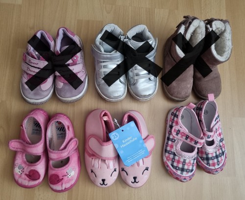 Kinderschuhe 25 - 3x, gr.