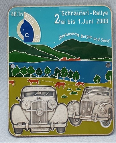 Alte plakette badge oldtimer - alte,