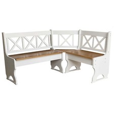 Kiefer eckbank massivholz - eckbank,