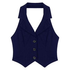 Damen Crop Top Ärmellos