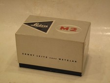 Leica M2 camera BOX ONLY, US