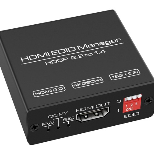 Hdmi edid manager - manager, emulator