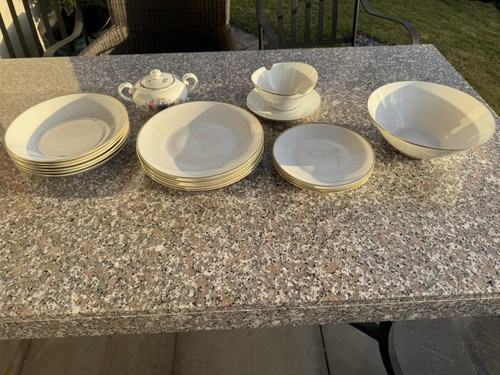 Rosenthal teilig weiß mit - rosenthal,