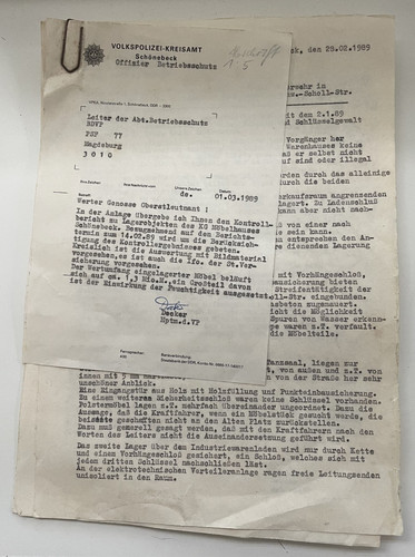 Zeitdokument möbellager - vp, zeitdokument,,möbellager