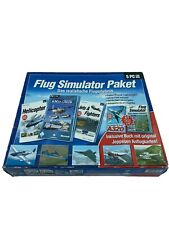 Flugsimulator Paket IBM Windows 95 98 PC BigBox vollständig Simulator Flugzeug