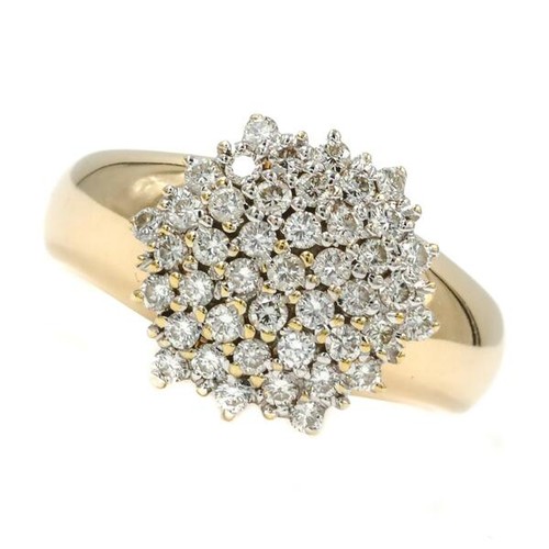 Ring mit brillanten - ring, 42