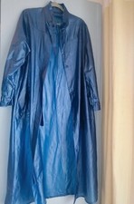 Vintage Regenmantel FASHY Plastikmantel PVC Regencape Regenjacke Vintage 70/80er